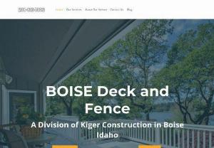 Boise Deck and Fence - Deck Contractors and Fence Builders in Boise Idaho Boise Deck and Fence 1406 N 20th Street Boise ID 83702 208-816-7336