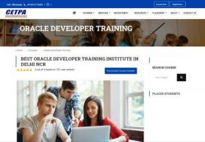 Oracle Developer Training in Noida | Oracle Developer training In Delhi | CETPA INFOTECH - Oracle developer training in noida provided by CETPA INFOTECH. Oracle  training training in Noida deliver by Cetpa Corporate trainers with 100% placement assistance.