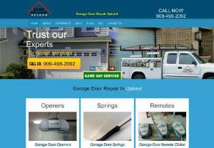 Garage Door Repair Upland - Count on Garage Door Repair Upland for track and opener repair and broken spring and cable replacement. The company offers a complete range of professional services including installation and maintenance. It is one of the best in the whole of California.

Phone : 909-498-2092