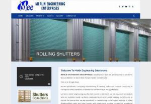 Merlin Engg | Rolling Shutter Manufacturers in Chennai - Merlin Engineering is the leading ROLLING SHUTTER MANUFACTURERS IN CHENNAI with latest technology and support to secure the future of your asset.