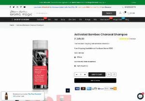 Activated Bamboo Charcoal Shampoo - It transform your hair in 6 miraculous ways. I deep cleanse your hair & scalp as ABC in my formulation can absorb toxins and impurities and removes dead skin cells that accumulate on the scalp. I allow the scalp to breathe and absorb sweat and other odorants from your scalp and keep your hair smelling nice all day