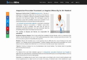 A better and effective Amputation Prevention Treatment los angeles - Our specially trained, dedicated staff use advanced techniques and cutting-edge technology to promote healing as well as maintain your comfort and complete a recovery as possible. Amputation Prevention Treatment los angeles from Releford is the best option.