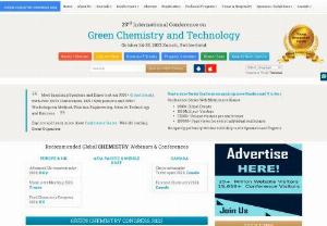 22nd international conference on Green Chemistry and Technology - Meet Global, Environmental, Green Chemistry Scientists, Chemists, Drug discovery Scientist, Assistant Chemists, Researchers and Other  Professionals from Spain 2020, USA, Europe, Asia, Middle East at  22nd Global Summit on Green Chemistry & technology happening from March 25-26, 2020 | Barcelona, Spain