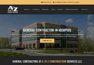 A to Z Construction Services LLC | Memphis, TN | General Contractor - We are a trusted and experienced general contractor that offers roofing, gutters, commercial improvements and more. For a free estimate, call us today at (901) 452-2667.
