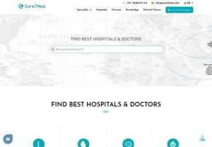 cure2heal - Cure2heal is one of the most trusted medical tourism companies in India. It connects you to the best Medical Practitioners, Hospitals of India and also assists in Travel services, Treatment Packages, 24x7 facilities at very low/ affordable prices.
