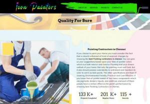 painting contractors in chennai - Icon Painters is the leading painting contractors in chennai
 with the experience of more than 10 years.
