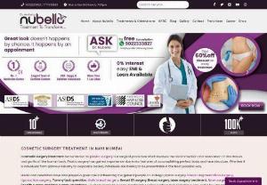 Looking out for best cosmetic surgery clinic in Mumbai or Navi Mumbai?	 - Nubello is a cosmetic surgery clinic in located in Mumbai and Navi Mumbai. Face Lift,  Butt Augmentation, Breast Augmentation, Nose Reshaping, Ear Shaping, Lip  treatment Surgery, Arm Lift Surgery and all other aesthetic surgeries are carried out here with ease.					
