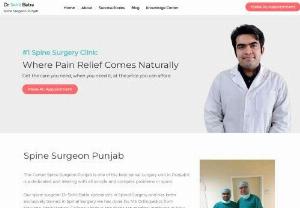 Spine Surgeon Punjab - Dr sahil batra is best spine surgeon in jalandhar punjab