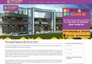 Pyramid Square 86 Sector 86 Gurgaon - Pyramid Square 86 is a Retail cum office complex located in Urban Homes 2 and is facing largest commercial belt in Gurgaon. Call 9250404175