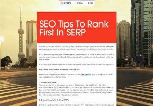 Best SEO Tips - SEO is very important for every website.so it is very necessary how to create an SEO strategy for the website ranking on the search. There are many important tips of SEO which is used promote a website on the search engine.