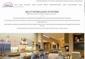 Multi Room Audio Systems | Multi Room Audio Installations - Stunning audio system for multi room to make your lifestyle & home beautiful with music.