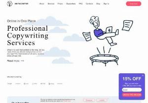 Writing Metier - Writing is our job, our passion, our love and of course, our mtier. Welcome to the world of online writing service - Writing Metier.

Writing Metier works with one slogan in mind, \