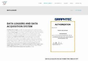 Graphtec High Speed Data Logger | Data Logger and Accessories - Technical Products introduce latest technology Data Logger and accessories where its Graphtec High Speed Data Logger allows high range of measurement, touch panel system and can support multiple storage system.

