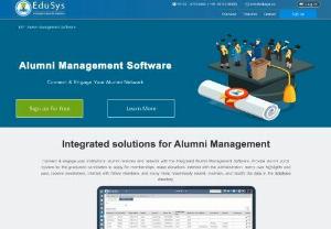 Alumni Management Software - Connect & engage your institutions\' alumni relations and network with the Integrated Alumni Management Software. Provide alumni portal system for the graduated candidates to apply for memberships, make donations, interact with the administration, merry over highlights and past, receive newsletters, interact with fellow members, and many more. 