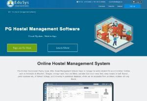 PG Hostel Management Software - Hostel Management Software helps to manage the entire student PG accommodation facilities such as Admission & Allocation, Charges, manage room, food and Mess, calculate food-court/ mess fees, keep records of staff, finance, petty expenses etc., of School, College, and University in centralized database, which can be accessible from anywhere, anytime, and any device.