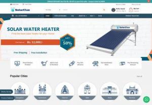 Buy Solar Products Online - Solar Panels, Solar Water Heater, Solar Street Lights - Get best deals on Solar Products. Buy Solar Panels, Solar Water Heater, Solar Street Lights, Solar Inverters at best price. Free installation, easy returns, COD available