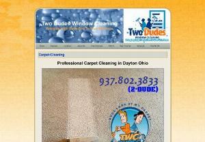 Carpet Cleaning in Dayton - We offer full-service steam carpet cleaning in Dayton Ohio & use a vacuum, pre-spray, spotting, agitation & clean water rinse in our carpet cleaning process.