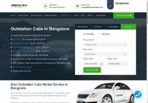 Bangalore Outstation Cabs - Best Airport Taxi services in Bangalore provided by Deepam Taxi,  Airport taxi Pickup @ INR 474,  Airport taxi Drop @ INR 674. Cheapest Airport Cabs in Bangalore.