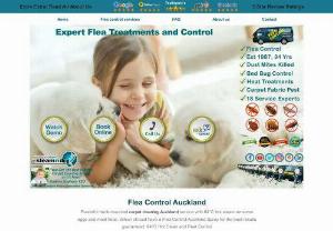 Flea Control Auckland - Since 1987 Auckland Steam n Dry Flea Control Auckland offers a call-out service to treat fleas and other pest problems in the home.