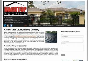 Roofing Company Miami | Roof Repair Miami | Miami Roofing Contractors  - Roofing Company in Miami-Dade County. Roofing Contractor in Miami specializing in new roofs, re-roof, roof repairs & more. We offer financing & free estimates
