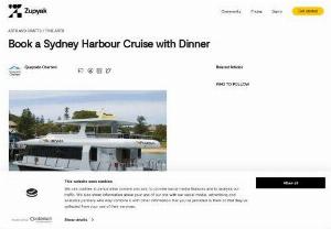 Book a Sydney Harbour Cruise with Dinner - You can book a harbour cruise with dinner for a birthday party, anniversary party, corporate party or even a romantic dinner with someone special. Opt for a dining package that suits your specific requirements.