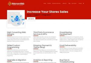 Website Design Company New York - Weismann Web LLC - Maximize your reach and transform your eCommerce store into an online retail powerhouse. This success is possible with marketing services with the right eCommerce design company. Through the right strategies you can discover new market opportunities and achieve the results you have always expected from your eCommerce store. Visit the website here to know about our services and fill in the form with your inquiries and we will get back to you as soon as possible.