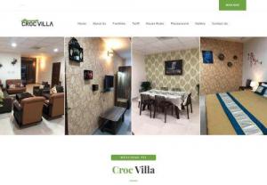 Crocvilla - Live the experience of true luxury at Croc Villa, this luxurious resort in Chennai ECR for couples and families is located in a gated community called Pearl Beach. This private beach house in ECR represents a splendid mlange of coastal beauty and modern amenities. Boasting 4 deluxe rooms, 3 restaurants nearby, private swimming pool, playground area for kids, and a nice lounge, at this resort in ECR, Chennai one can enjoy a lavish stay and dive into the pool of the superlative world of luxuries.