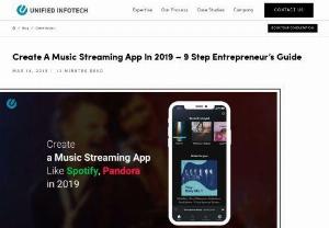 Create A Music Streaming App In 2019 - 9 Step Entrepreneur\'s Guide - One of the major reasons why business-minded people are looking to create music streaming apps. They are eyeing on the opportunities that come with it. But, what do you need to know before you start with building the app?

Do you have an idea in mind but looking for feasibility analysis on the same?

This post is well crafted for you to kick start with your idea. Let\'s\' find out how to create a music app.
