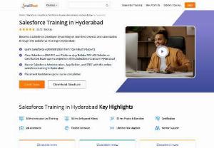 Salesforce Training In Hyderabad - This salesforce training in hyderabad, will give an overview of cloud computing, SAAS, PAAS, Sales Force CRM concepts etc.

Introduction to the Cloud Computing
Evolution of Cloud Computing
Classification of Cloud Computing
SAAS (Software as a service)
PAAS (Platform as a service)
IAAS (Infrastructure as a service)
Public Cloud
Private Cloud