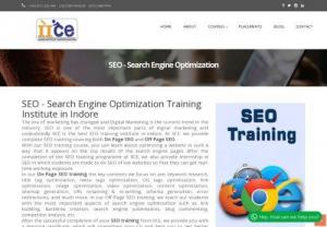 IICE-SEO course  training in indore. - IICE is IT company having great command in web designing,web development,digital marketing,graphic designing,SEO training,java (core+adv),php training,C,C++ training,Android /IOS training and so on.