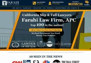 Hire the Best Slip & Fall Accident Lawyers - If you are a victim of slip and fall accident, consult to the best slip and fall lawyers of Farahi Law Firm in Bakersfield. We will help you by finding out if your case is worth pursuing damages. Contact us for a free consultation.