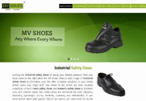 Industrial Safety shoes exporters from india - We MV Shoes is one of the leading manufacturers of safety shoes in India offering wide range of safety shoes like composite toe safety shoes, women safety shoes, light weight safety shoes, steel toe safety shoes and industrial safety shoes. We have more than a decade of experience in manufacturing and exporting industrial safety shoes to various destinations around the globe. Looking for safety shoe exporters in India then we MV shoes is the right company to contact with. We have the best produc