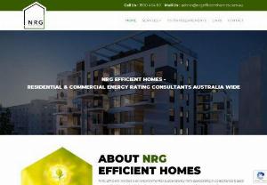 NRG Efficient Homes - Looking for 6 star energy rating report for your property? We have accredited energy rating consultants in Melbourne, providing energy reports for residential and commercial.