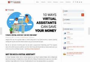 10 Ways Virtual Assistants Can Save Your Money - Hiring Virtual Assistants is a great cost-saving option that businesses must explore to stay ahead of the competition. Here are 10 ways VAs can save money for you!

