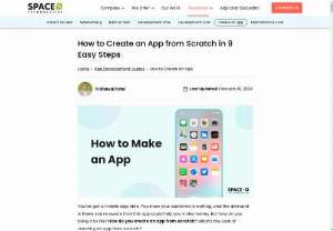 How to Create An App? 9 Steps to create an app successfully - Wondering how to create an app? This blog will clear all your doubts. Breaking down the main steps from defining an objective to plan features and functionality, researching on competitors to designing wire-frames and other important steps. So, let\'s explore each step in detail.