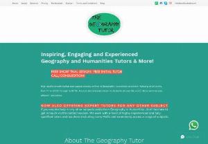 The Geography Tutor - High quality private tuition and support in Geography (along with a few other related subjects). Online lessons, face to face and residential placements. I tutor all levels, from 11+ and KS2 through to GCSE, A-Level and university level, to students in all parts of the world.