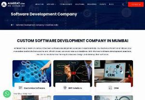 Custom software development company - We develop all kinds of software customized to your needs to meet the purpose. The software is surely built to perfection to perform functions you need smoothly.
