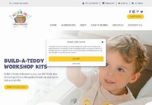 Teddy Bear Workshop - Build a Bear Summer Camp for Kids - The most fun teddy bear workshop is here! Top rated summer camp for 3-7 year olds. Everything You Need To Have a Teddy Bear Workshop - Shipped To You!