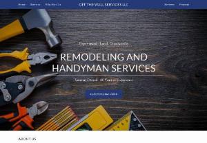 Local Handyman, Remodeling, Renovations, - There are no home repairs that are too big or too small for the Off The Wall Services LLC team. Services range from complete home renovations to simple handyman repairs. No matter how small the project, the remodeling contractor guarantees customer satisfaction from beginning to end while also working to prevent any future problems. Homeowners who want extra help, a general contractor can do a property inspection to provide individualized repair options according to your specific needs.