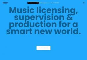 The Musician\'s Guide to Licensing Music with Scout - Scout Music helps artists get their music on ads, tv and film projects. We have a complete music licensing catalog and also produce original music for 
licensing project.The easiest way to work with Scout is to ask to submit your music. We\'re usually happy to listen to links that are easy to access. Before sending music to us or any other company, think about what we\'ll see when we click that link. Putting yourself in our shoes is a helpful exercise.