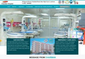 Looking for Hospital in Lucknow? Chandan Hospital  - Chandan Hospital is one of the top rated hospital in Lucknow, sitauted at faizabad Road Lucknow
