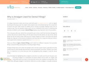 Amalgam Used For Dental Filling - Different types of dental filling are available, each made from different materials like porcelain fillings, Composite fillings among others including amalgam fillings. 