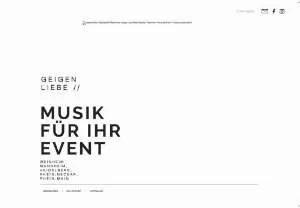 Screenshot of Violin Love: Event Music in Mannheim, Germany