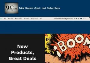 Nine Realms Comics and Collectables - Nine Realms Comic and collectibles is a small town family owned business that strives on giving our customers the best shopping experience possible