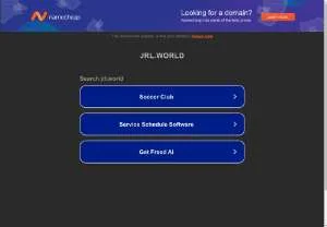 Screenshot of JRL.WORLD Digital Nomad Services