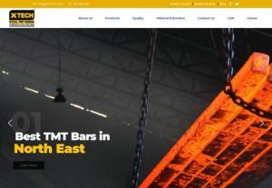 Tmt Bar | Steel reinforcement bar| Steel rod | Tmt Steel - Explore a wide range of TMT bars, Steel reinforcement bar,
Steel rod, and TMT steel with enhanced strength and durability at
XTech, Assam.
