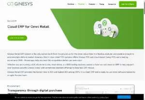 Screenshot of Ginesys Inventory Management Software