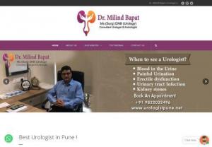 Best Urologist in Pune | Urologist in Pune  - Are you looking for Best Urologist in Pune? Dr. Milind Bapat is best Urologist in Pune. He is also Urinary Specialist in Pune. Contact us
