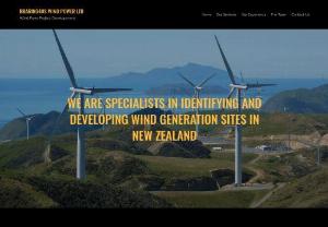 Roaring40s Wind Power Ltd - We are a consultancy firm that investigates and develops renewable energy projects, specialising in  wind generation