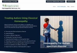 Homeopathic Treatment for Autism | Classical Homeopathic Remedies - Homeopathic Services is, one of the leading homeopathy platforms for homeopathy treatment for autism, managed by the Pierre Fontaine, an RSHom (NA), CCH, licensed Naturopathic Doctor (ND) in NYC. He has 27 years of experience in treating hundreds of peoples with homeopathic remedies. Book a free 15 min skype consultation at -pierrehomeo.